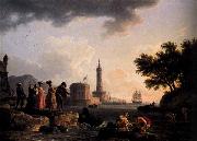 VERNET, Claude-Joseph A Seashore china oil painting reproduction